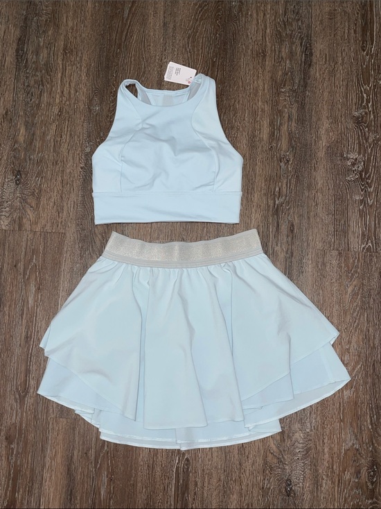lululemon athletica Other - NWT/NWOT Lululemon Matching Powder Blue Tennis Set. Size 6